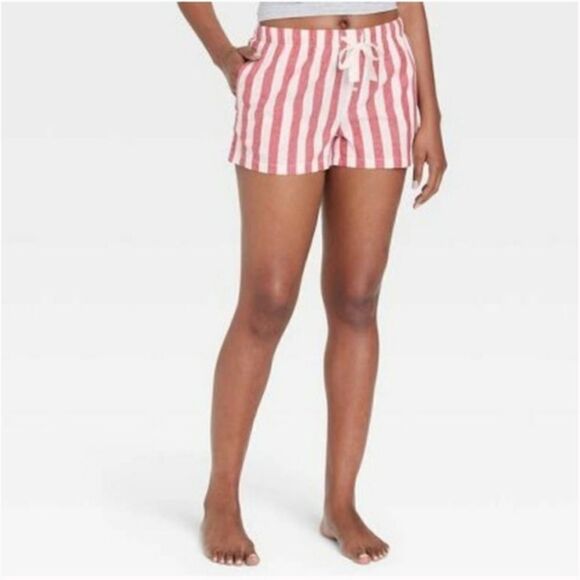 NWT Stars Above Size XS Red White Sleep Striped Shorts Pajama PJ - Picture 3 of 6